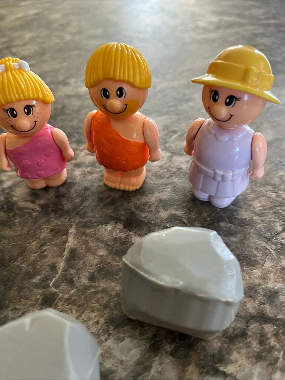 Vintage 1980s “My Happy Town Folks” figures